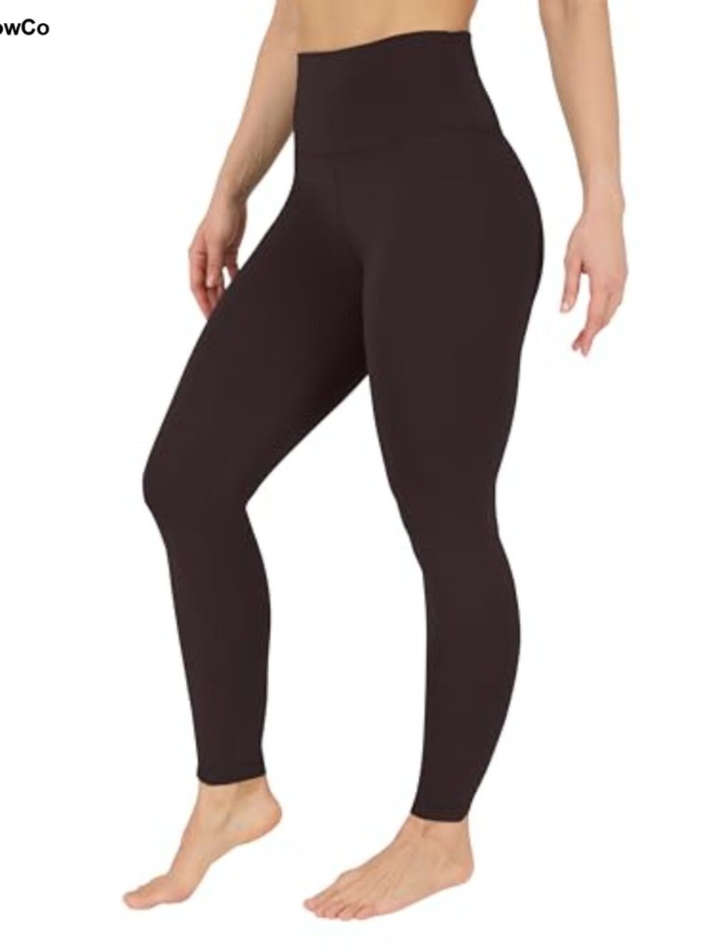 Fleece Lined Leggings High Waist Winter Yoga Pants 28"